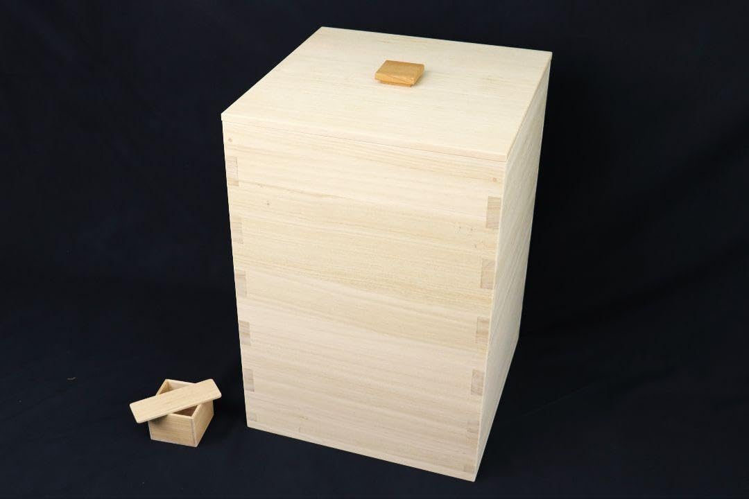 新米の美味しさ長き最高峰の米びつ 30キロ用 桐米櫃 新米